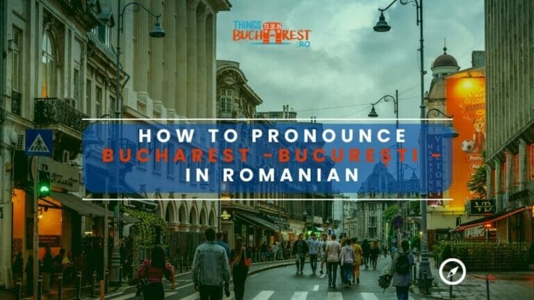 How to pronounce Bucharest -București  – in Romanian