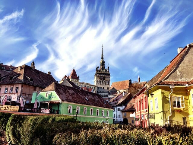 sighisoara, romania, dracula's birthplace