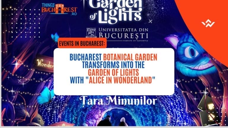 Bucharest Botanical Garden Transforms into the Garden of Lights with “Alice in Wonderland”