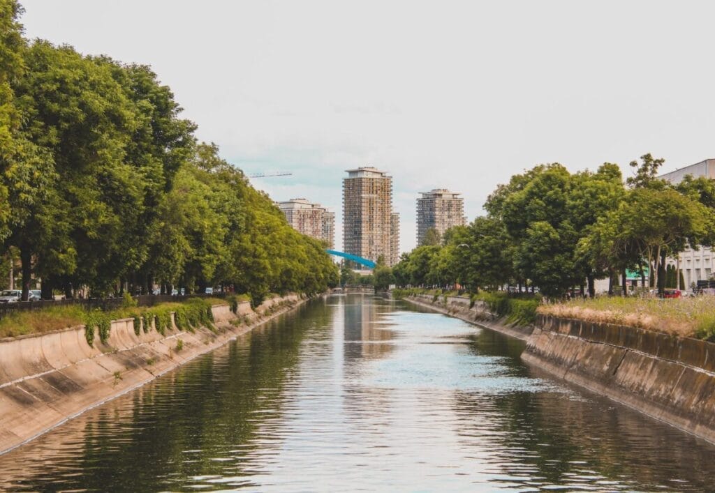 The Asmita Gardens in Bucharest, Romania